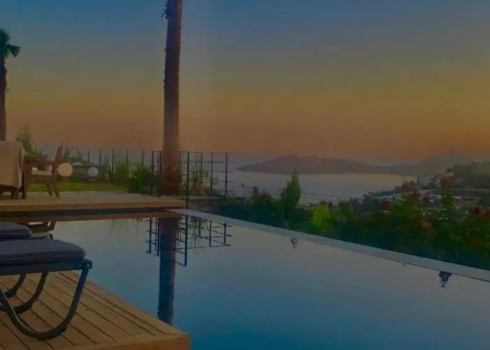 Villa Toscana Yalıkavak Sonsuz Havuz Lüks Villada Tatil